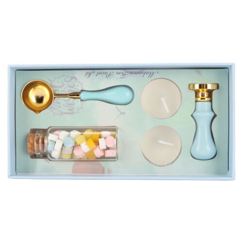 Wax Sealing Stamps Set Clear Pattern Comfortable 2
