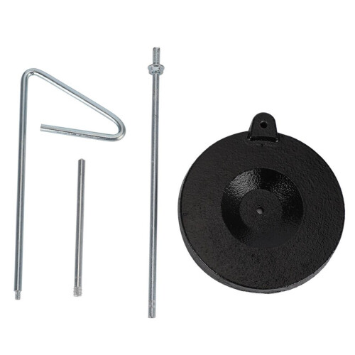 Single Thread Metal Rack Spool Stand with Steady