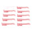 10Pcs Knitting Machine Needles Durable Plastic 3