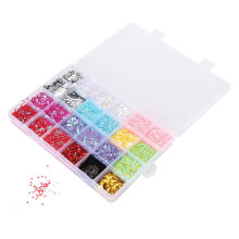 Sequins FivePointed Star LoveShaped Hex Wedding