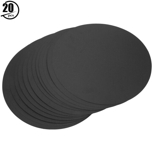 20Pcs Blank Round Paper Thickened Hand Drawing 1