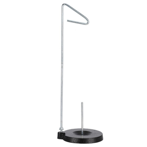 Single Thread Metal Rack Spool Stand with Steady 2