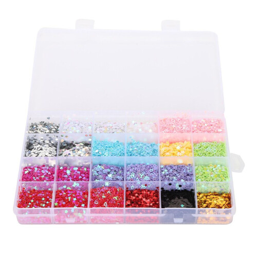 Sequins FivePointed Star LoveShaped Hex Wedding 1