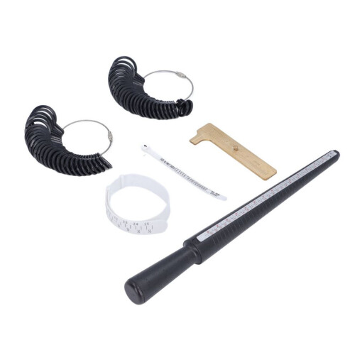 Ring Measurement Kit Reusable Mandrel Brass 2