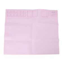 Tapete de silicona para pintar 51x42,6 cm rosa flexible