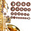 26pcs Multi Size Sax Leather Pads Replacement Set 2