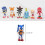 Ensemble de 12 figurines de jeu vidéo, modèle de dessin animé 2