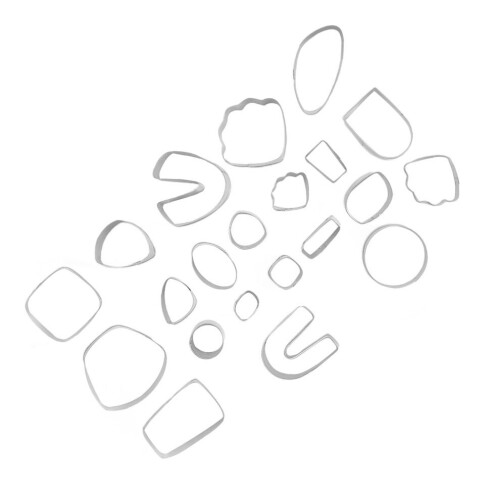 121pcs Polymer Clay Earring Kit Stainless Steel 2