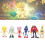 Ensemble de 12 figurines de jeu vidéo, modèle de dessin animé 5