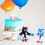 Ensemble de 12 figurines de jeu vidéo, modèle de dessin animé 3