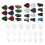 42-delars gitarrfingerplektrumset tumskydd 5