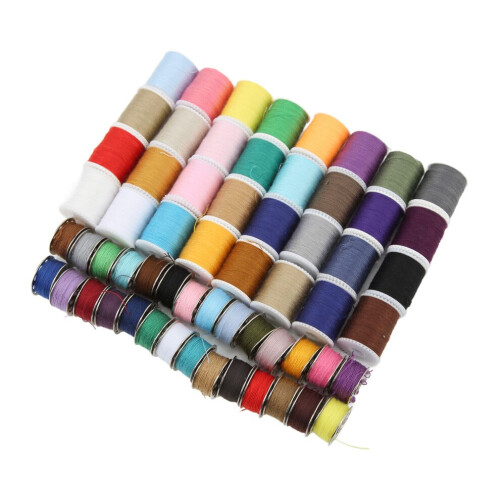 Sewing Thread Set 60 Shaft Multicolor Practical 2