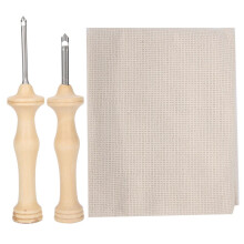 2 Stück Sticklocher für Stoffnähen und Stickerei