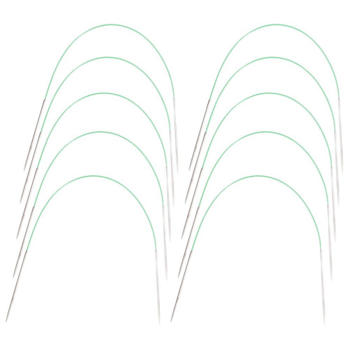 10 Pcs Circular Knitting Needle Portable 40cm
