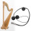 Harpe portable de qualité, instrument de musique à micro. 4