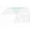 10 Pcs Circular Knitting Needle Portable 40cm 2