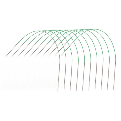 10 Pcs Circular Knitting Needle Portable 40cm 1