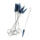 10 st pianostämningsdämpare metallhandtag triangulära 4
