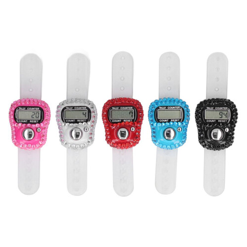 5Pcs Finger Counters Reset Knob Vivid Colors High