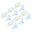 100 st formade gem flodhäst dinosaurieformade 2