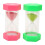 2pcs Hexagonal Hourglass 15 Minutes Learning Sand 1