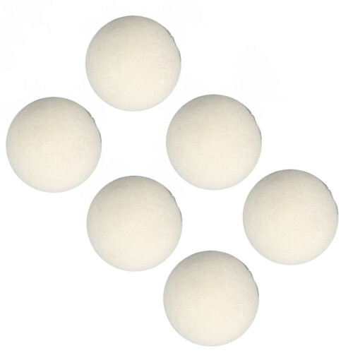6pcs Wool Drying Balls Reusable Static Reduction 2