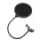 Microfoonpopfilter met dubbele laag nylon gaas 4