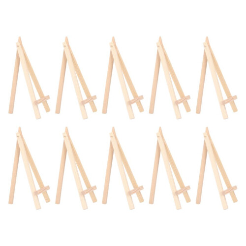 10Pcs Canvas Stand 6.1 Inches Height Pine 1