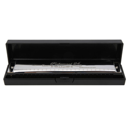 C Key Harmonica 24‑Hole Polyphonic Student Adult 1