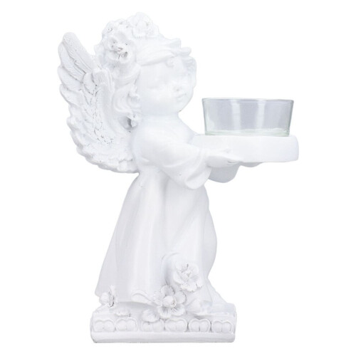 Angel Candle Holder Retro Cute Romantic Decorative