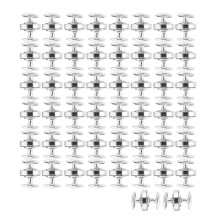 50 sets magnetische drukknoopsluitingen, 14 x 4 mm dik