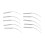 10Pcs Blindstitch Curve Sewing Needle Size 10/70 5