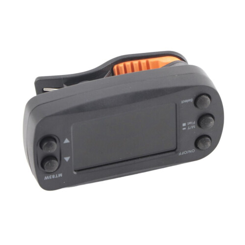 2-in-1 draagbare clip-on LCD digitale tuner & 1