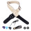 Gitarrrem med broderi, breddad justerbar 1