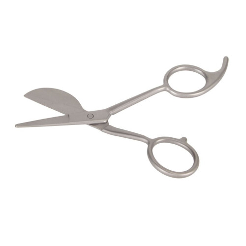 Stainless Steel Applique Scissors Duckbill Blade 1
