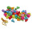 51Pcs Alphabet Lacing Beads with Strings Hand Eye 3