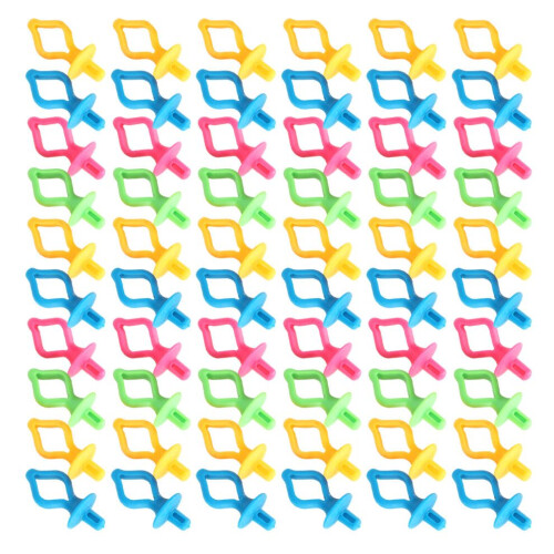 60Pcs Bobbin Fixing Clip Spool Silicone AntiDrop 1