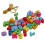 51Pcs Alphabet Lacing Beads with Strings Hand Eye 4