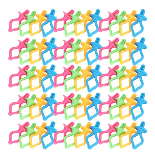 60Pcs Bobbin Fixing Clip Spool Silicone AntiDrop 2