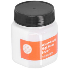 Wasserbasierter Glanzversiegler, leuchtende Acrylfarbe