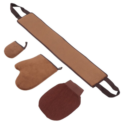 4 Pcs Self Tanner Mitt Tanning Oil Paint 2