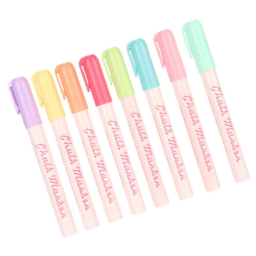 Liquid Chalk Markers Set Multipurpose 3mm Fine Nib 2