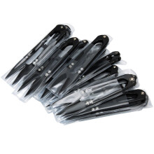 12Pcs Spring Yarn Scissors UShaped SK5 High Carbon