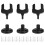 3Pcs Guitar Wall Hooks Plastic Black Universal 1