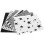 7-teiliges DIY-Patchwork-Set aus Baumwollstoff mit Blumenmuster 2