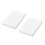 100 Stück weißes Kartonpapier mit Spitzenmuster 2
