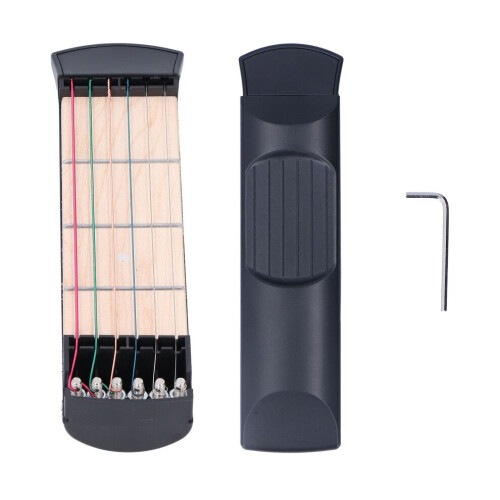 Pocket Guitar Practice Tool 6 Colorful String