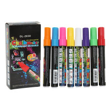 8 Stück Kreidemarker, 8 Farben, leuchtende, kräftige Farben