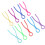 180Pcs Bobbin Buddies Plastic Spool Clamp Thread 3