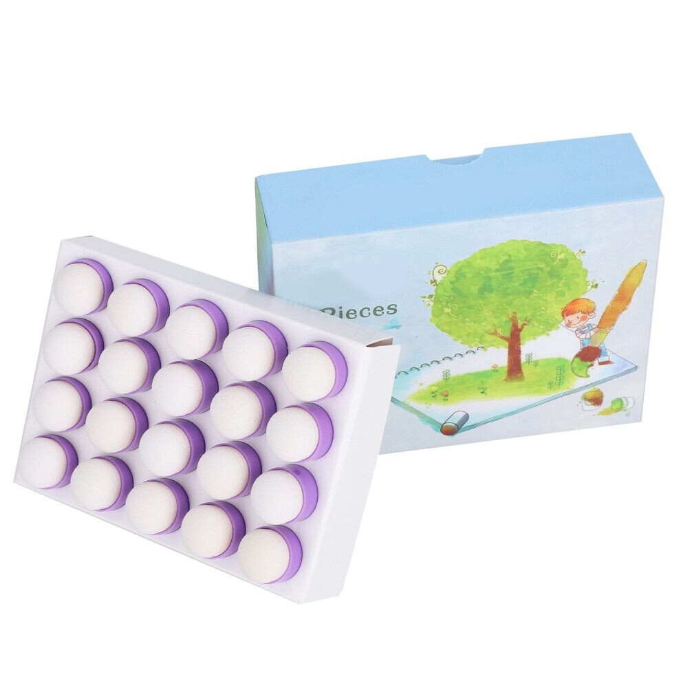 Zasvec Tampons en Mousse 20 Pièces Éponges à Doigts Daubers Outils Doigts Éponge Peinture Kit pour DIY Peinture Dessin Loisirs Créatifs Vert Zasvec Tampons en Mousse 20 Pièces Éponges à Doigts Daubers Outils Doigts Éponge Peinture Kit pour DIY Peinture Dessin Loisirs Créatifs Vert
